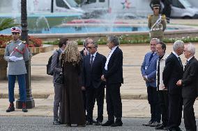 King of Morocco Receives French President Macron - Rabat