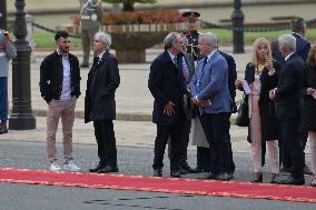 King of Morocco Receives French President Macron - Rabat