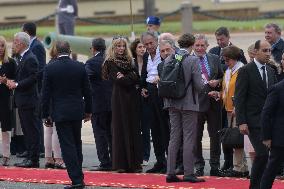 King of Morocco Receives French President Macron - Rabat