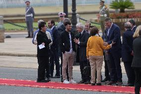 King of Morocco Receives French President Macron - Rabat