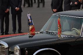 King of Morocco Receives French President Macron - Rabat