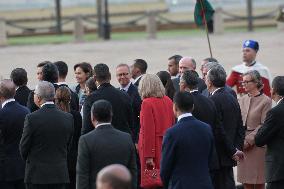 King of Morocco Receives French President Macron - Rabat