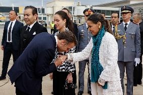 King of Morocco Receives French President Macron - Rabat