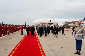 King of Morocco Receives French President Macron - Rabat