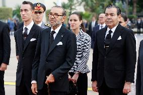 King of Morocco Receives French President Macron - Rabat