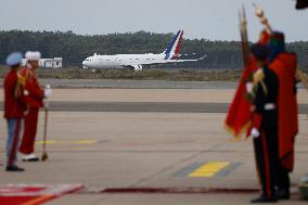 King of Morocco Receives French President Macron - Rabat