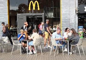 Several McDonalds branches in Barcelona