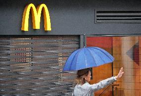 Several McDonalds branches in Barcelona