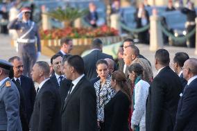 King of Morocco Receives French President Macron - Rabat