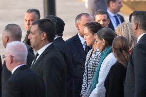 King of Morocco Receives French President Macron - Rabat