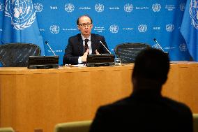 NY: Human Rights AndFundamental Freedoms Press Conference At The United Nations