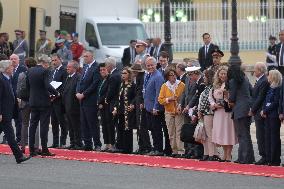 King of Morocco Receives French President Macron - Rabat