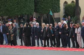 King of Morocco Receives French President Macron - Rabat