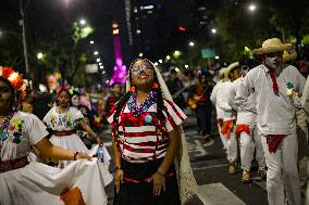 Day Of The Dead Mega Parade Of Catrinas