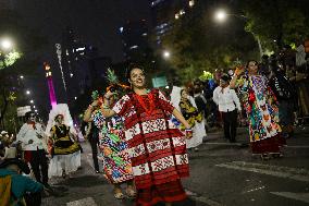 Day Of The Dead Mega Parade Of Catrinas