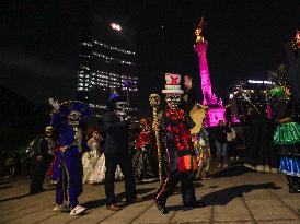 Day Of The Dead Mega Parade Of Catrinas