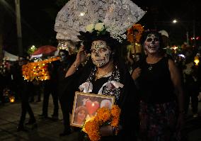 Day Of The Dead Mega Parade Of Catrinas