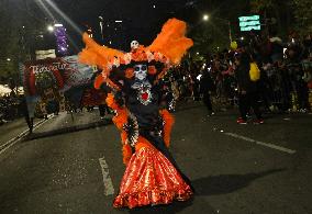 Day Of The Dead Mega Parade Of Catrinas