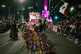 Day Of The Dead Mega Parade Of Catrinas