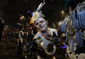 Day Of The Dead Mega Parade Of Catrinas