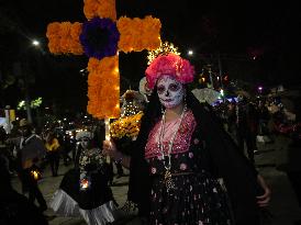 Day Of The Dead Mega Parade Of Catrinas