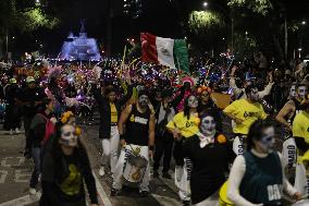 Day Of The Dead Mega Parade Of Catrinas