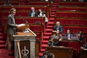 Discussion of the Social Security Financing Bill for 2025 at the National Assembly in Paris FA