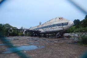 An Abandoned Boeing 747 Aircraf