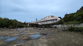 An Abandoned Boeing 747 Aircraf