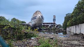 An Abandoned Boeing 747 Aircraf