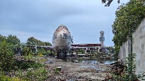 An Abandoned Boeing 747 Aircraf