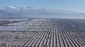 Shichengzi Photovoltaic Industrial Park in Hami