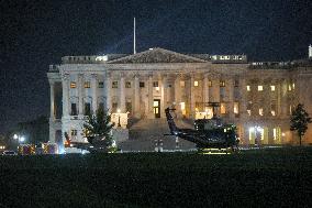 US Capitol Police Conduct Emergency Drills With Military And Police Helicopters On October 28, 2024.