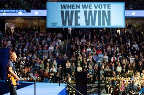 Former President Barack Obama Rallies For Harris-Walz In Philadelphia