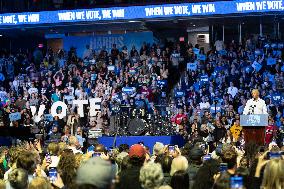 Former President Barack Obama Rallies For Harris-Walz In Philadelphia