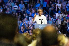 Former President Barack Obama Rallies For Harris-Walz In Philadelphia