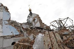 Destroyed Village of Bohorodichne - Ukraine