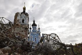 Destroyed Village of Bohorodichne - Ukraine