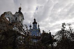 Destroyed Village of Bohorodichne - Ukraine