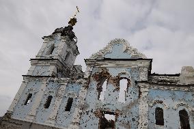 Destroyed Village of Bohorodichne - Ukraine