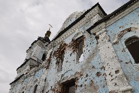 Destroyed Village of Bohorodichne - Ukraine