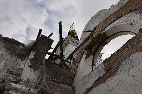 Destroyed Village of Bohorodichne - Ukraine