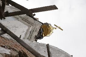 Destroyed Village of Bohorodichne - Ukraine