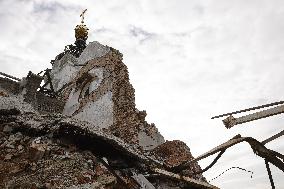 Destroyed Village of Bohorodichne - Ukraine