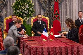 France And Morocco Sign Deals Worth Over 10 Billion Euros - Rabat