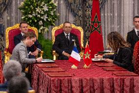 France And Morocco Sign Deals Worth Over 10 Billion Euros - Rabat