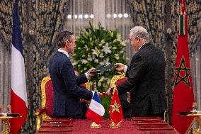 France And Morocco Sign Deals Worth Over 10 Billion Euros - Rabat