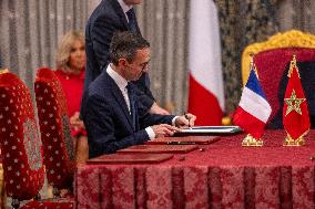 France And Morocco Sign Deals Worth Over 10 Billion Euros - Rabat