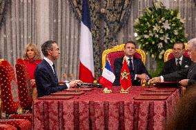 France And Morocco Sign Deals Worth Over 10 Billion Euros - Rabat