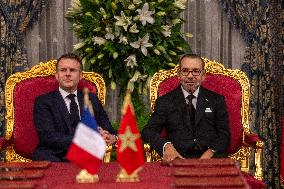 France And Morocco Sign Deals Worth Over 10 Billion Euros - Rabat